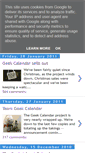 Mobile Screenshot of geekcalendar.co.uk